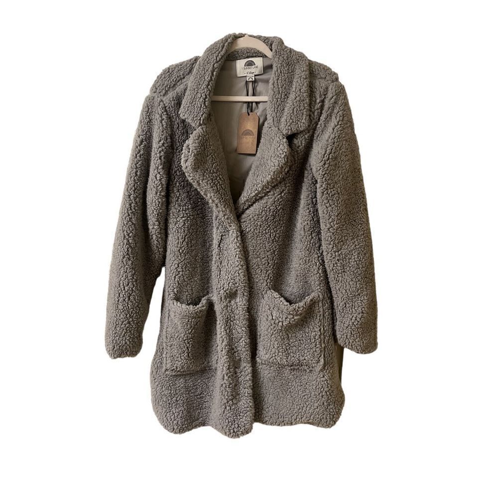 1 Sunset Lane jacket gray sz XL NWT